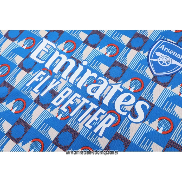 Chandal del Arsenal 22-23 Manga Corta Azul - Pantalon Corto